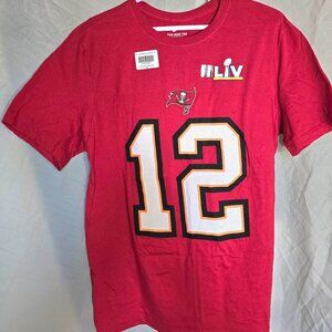 Buccaneers conference champions t-shirt, #12 Tom Brady